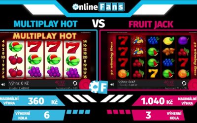 PLNÁ NÁLOŽ OVOCE A FUNKCÍ: MULTIPLAY HOT a FRUIT JACK