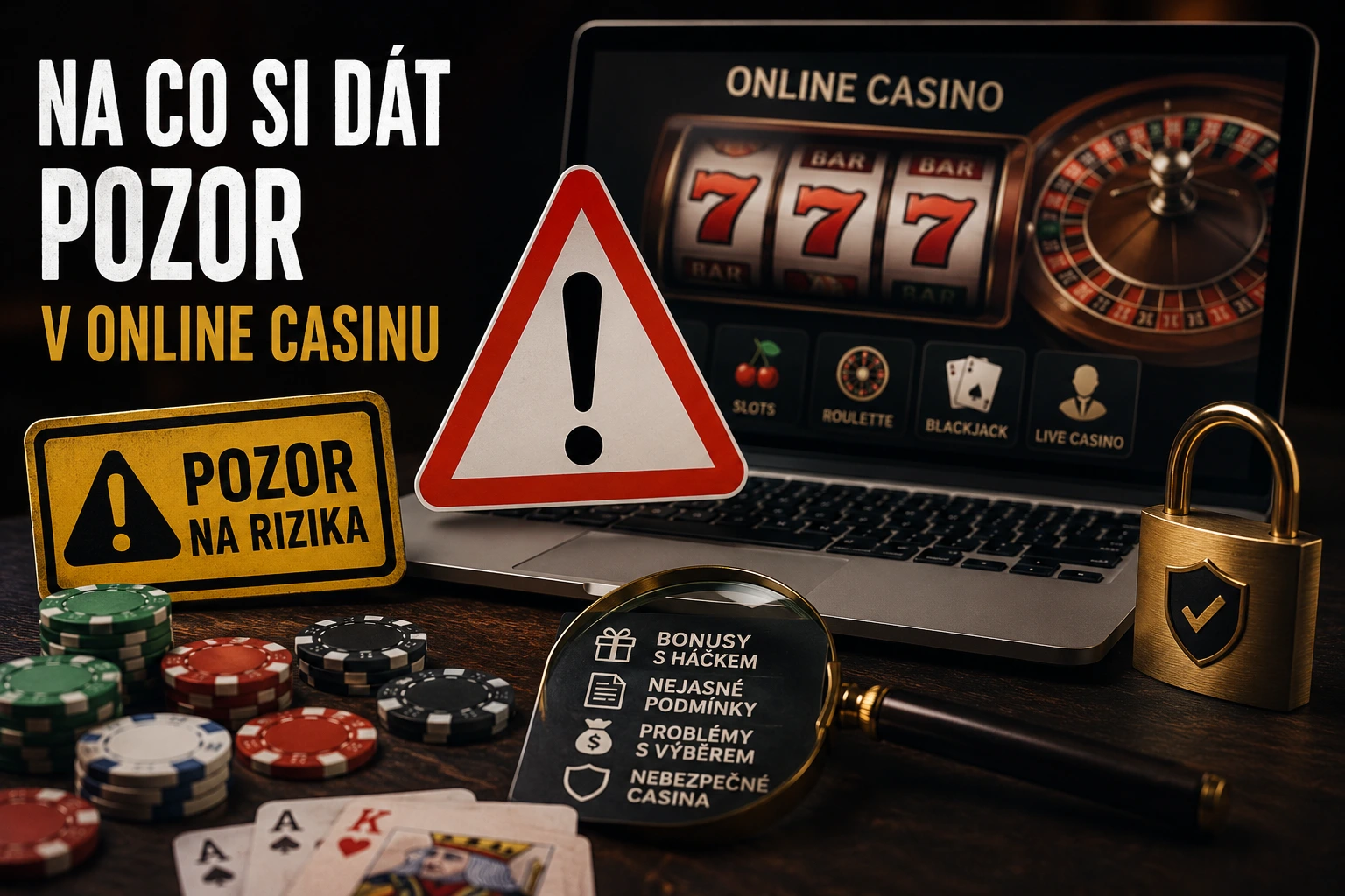 Na co si dát pozor v online casinu