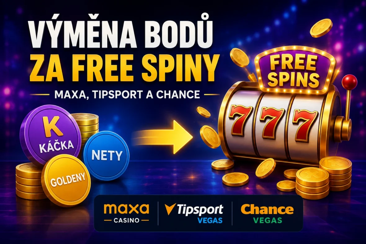 výměna bodů za free spiny